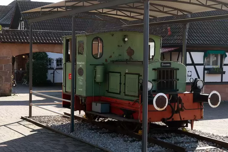 Eisenbahn-Fans kommen im Ferienbahnhof in Dahn-Reichenbach voll auf ihre Kosten. 