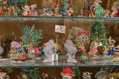 Nostalgische Gefühle weckt Michael Dengel mit seinen Zinnfiguren.