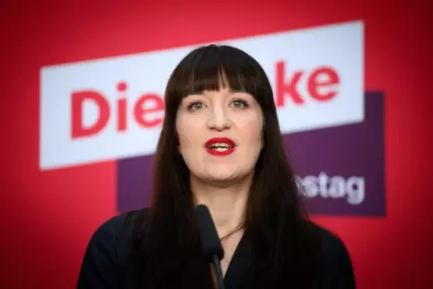 Heidi Reichinnek, Vorsitzende der Bundestagsgruppe der Linken.