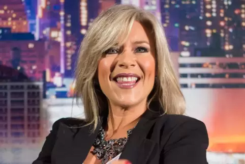 Samantha Fox, Sängerin und Pin-up-Model aus Großbritannien. 