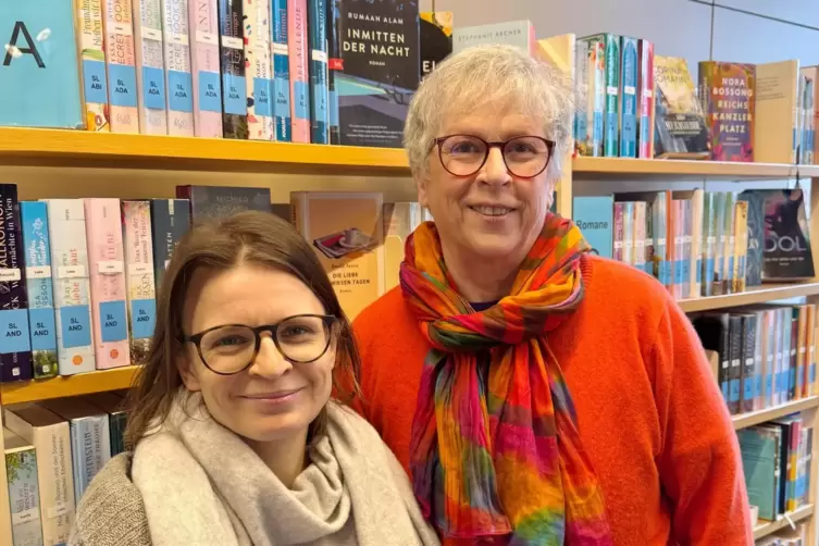 Eva Lax (links) und ihre Vorg&auml;ngerin Martina Kees. 