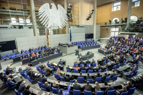 Das Finanzpaket soll im Bundestag verabschiedet werden. 