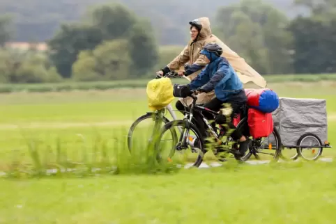 Einstieg in den Ausstieg: Einen voll ausgebauten Freizeit-Radweg durchs Leiningertal wird es wohl nicht geben. 