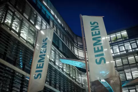 Die Zentrale des Siemens-Konzerns in München.
