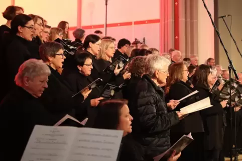 Bei einem Konzert 2023: der Kirchenchor St. Cäcilia.