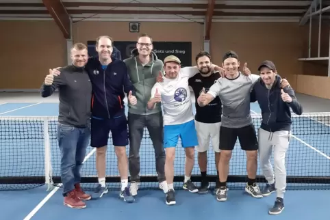 Pfalzmeister: Herren 40 des TC Mutterstadt. 