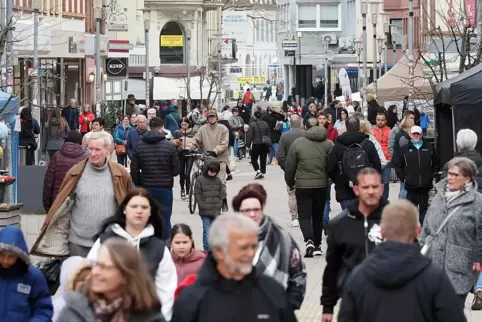 Knapp 40 Initiativen und Vereine haben sich am Sonntag in der Innenstadt vorgestellt. 