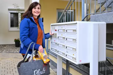 Endspurt im Wahlkampf: Gabriele Flach sucht den direkten Kontakt zu den Wählern.