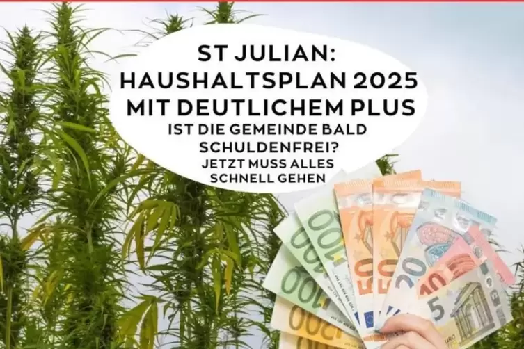 Kreativ gegen das Haushaltsloch: St. Julian.