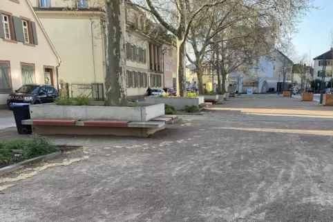 Soll grüner werden: St.-Guido-Stifts-Platz. 