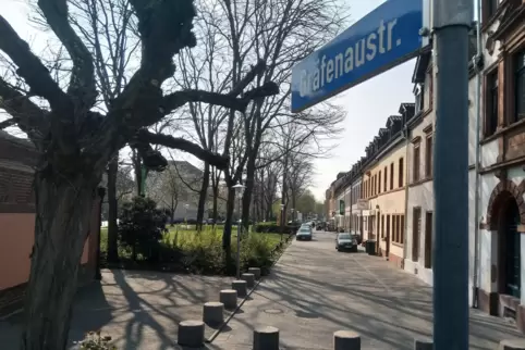 Der Vorfall ereignete sich in der Gräfenaustraße.