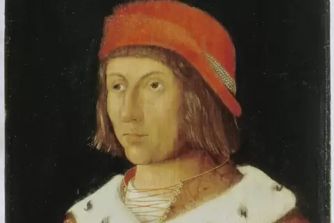 Der fürstliche Auftraggeber: Friedrich der Siegreiche.