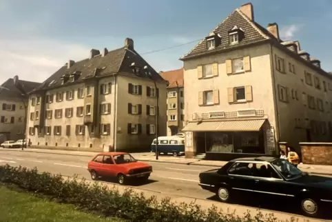 Auch in der Hofenfelsstraße, hier in den 1970er Jahren, wurde Wohnraum geschaffen.