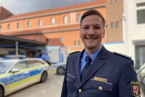 Seit eineinhalb Jahren leitet Alexander Breßler die Frankenthaler Polizeiinspektion. 
