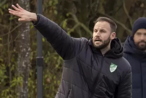 Mit der DJK Eppstein Gast in Ludwigshafen: Trainer Stephan Krön. 