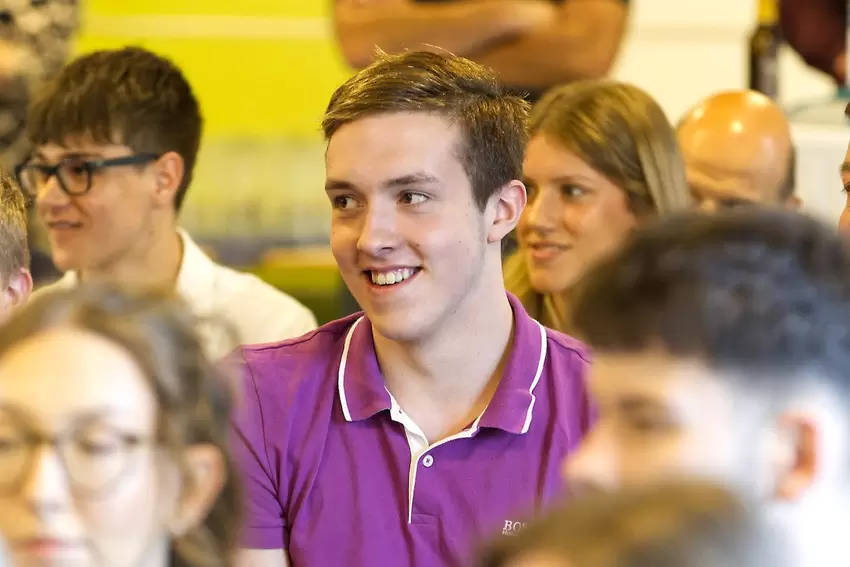 Rettungsschwimmer Leo Ilias Baumann wurde Zweiter in der Männer-Konkurrenz.