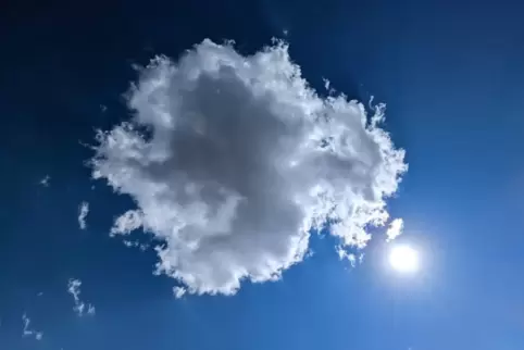 Sonne und Wolken wechseln sich in dieser Woche häufig miteinander ab. 
