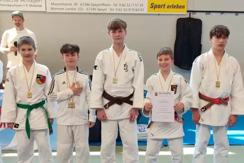 Fährt nach Berlin: das U16 HHG-Judoteam.