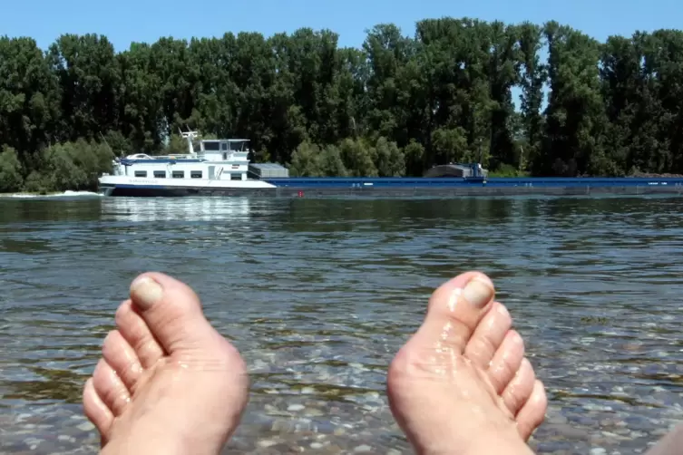 Kalte F&uuml;&szlig;e: Abk&uuml;hlung ist wichtig, nicht nur f&uuml;r den Menschen. Auch dicht bebaute St&auml;dte wie Speyer, die sich stark aufheizen.