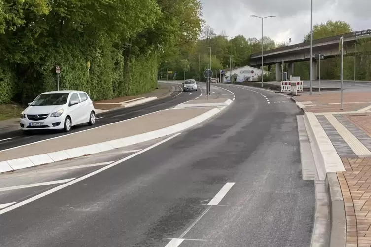 Die Landauer Stra&szlig;e ist wieder frei. 