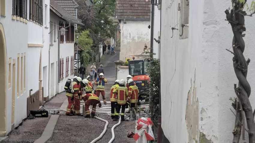 Feuerwehreinsatz in Wachenheim