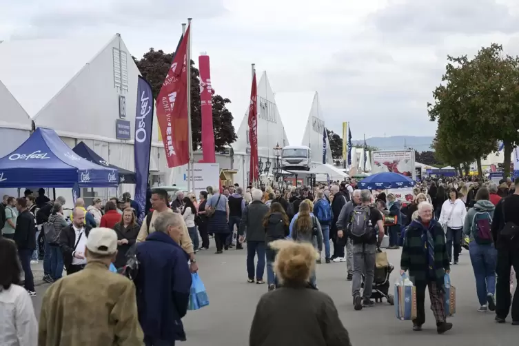 Der Maimarkt ist die gr&ouml;&szlig;te deutsche Verbrauchermesse.