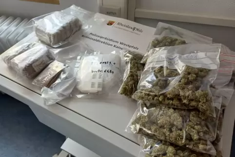Im März gelang der der Soko „Willy“ ein Schlag gegen den Drogenhandel in Kaiserslautern: Cannabisblüten, Haschisch und Kokain be
