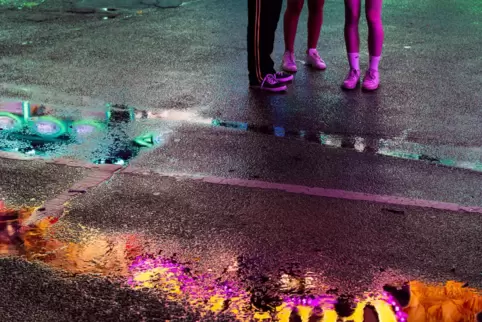 Besondere Farben: Aufnahme von Fotogruppen-Mitglied Dirk Ebert vom Brezelfest.