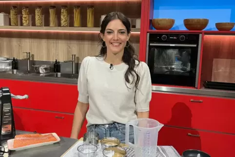 Hobbyköchin Sabrina Paul aus Kandel tritt in der ZDF-Show „Küchenschlacht“ an den Herd. 
