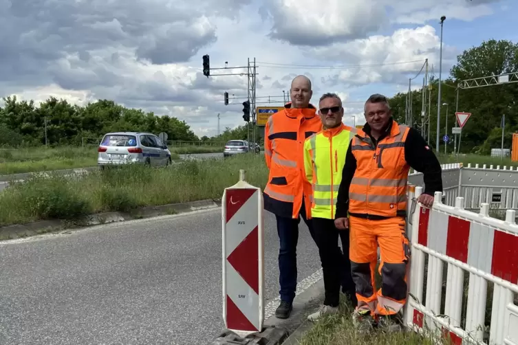 Begleiten das Projekt: Dominik Schardt, J&ouml;rg Schaarschmidt und Eugen Kaiser.
