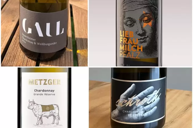 Die Etiketten der Winzer unterscheiden sich stark. Doch es gibt auch Gemeinsamkeiten.