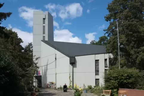 Die Matthäuskirche in Ludwigshafen-West.