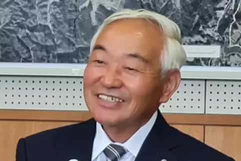 Kommt nach Speyer: Bürgermeister Yukio Aoki. 
