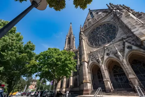 Die Gedächtniskirche in Speyer. 