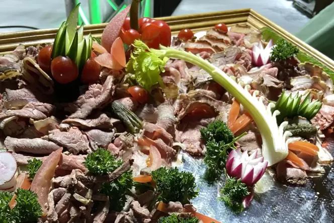 Für das Buffet wurde wieder die Lebenshilfe Minderslachen als Caterer engagiert.