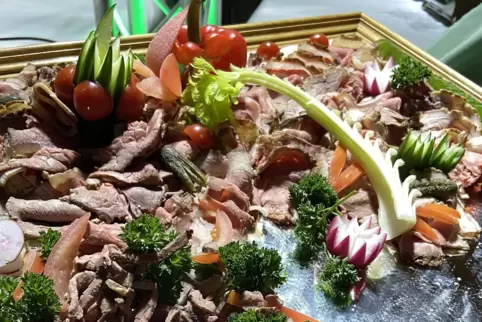 Für das Buffet wurde wieder die Lebenshilfe Minderslachen als Caterer engagiert. 