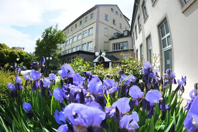 Der sp&auml;ter als Bistumshaus genutzte Geb&auml;udekomplex, in dem unter anderem das Konvikt St. Ludwig untergebracht war. 
