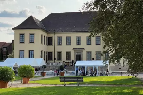 Wird bald zur Hochzeitslocation: das Hallbergsche Schloss in Fußgönheim.