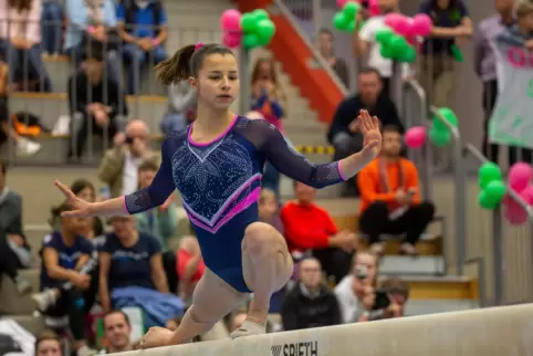 Überzeugte schon bei der ersten EM-Quali in Mannheim: Janoah Müller.