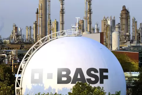 BASF-Stammwerk in Ludwigshafen. 