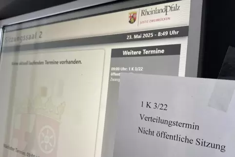 Das Amtsgericht hat seinen für Freitag anberaumten Termin zur Geldverteilung kurzfristig vertagt. Das Amtsgericht hat seinen für Freitag anberaumten Termin zur Geldverteilung kurzfristig vertagt.