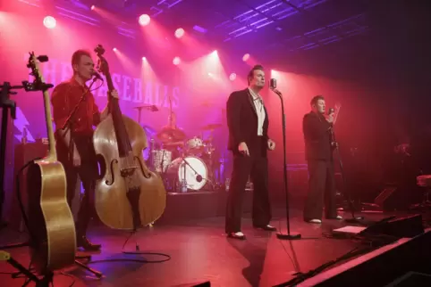  The Baseballs überzeugten in der Kammgarn auf ganzer Linie. 