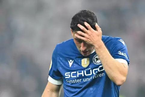 Der Ludwigshafener Stefano Russo kann es nicht fassen. 
