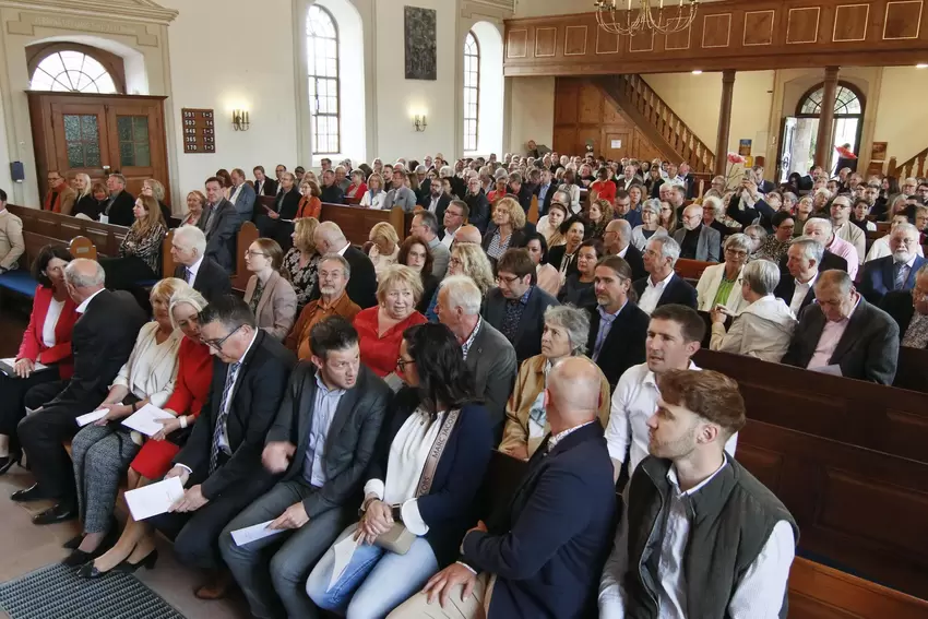 Der Festakt fand in der Klosterkirche direkt neben dem Hotel statt.