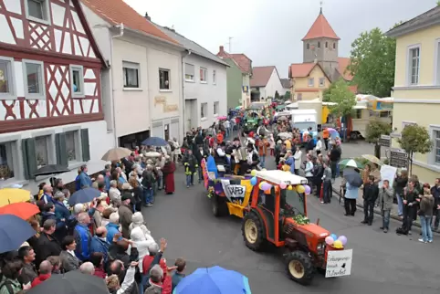 Auch in diesem Jahr gibt es wieder einen Umzug.