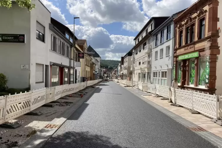 Das neue Gesicht der Kaiserstra&szlig;e ist mittlerweile erkennbar. 