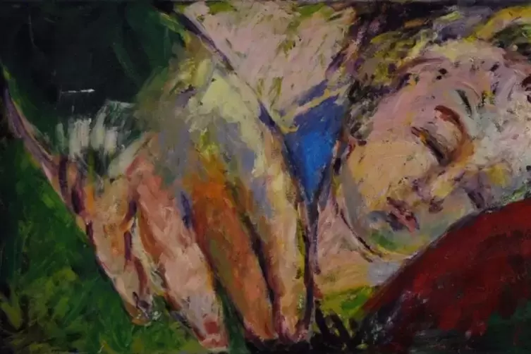 Christiane Maethers &bdquo;Hambacher Fries IV&ldquo; von 2002.