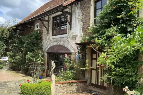 Malerisch: das Haus von Familie Bergs in Glanbrücken. Dort war die RHEINPFALZ 2024 zu Gast. 