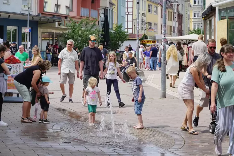 Die Stadt geh&ouml;rte ganz den kleinen Besuchern.