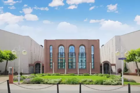 Im Quadrat F3: die Mannheimer Synagoge.